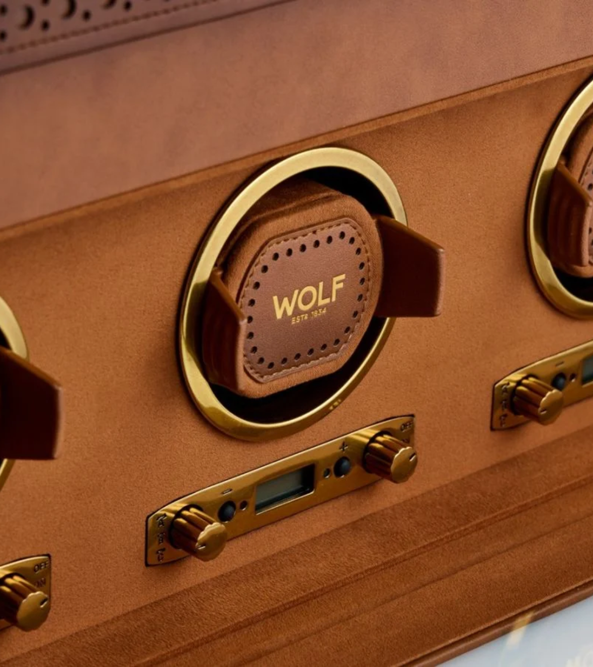 WOLF Brogue Triple Winder With Storage